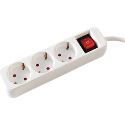 Valueline Стойност 3db щепсел CEE 7/4 (EU) дистрибутор 6m бял 19.99. 1078 (19.99.1078)