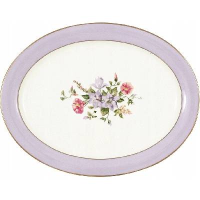 Servírovací mísa Jacobe White Green Gate, 33 cm