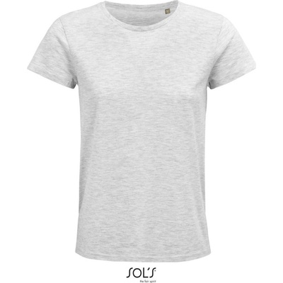 SOL's Collection Tričko Crusader Women z bio bavlny krátký rukáv dámské Ash