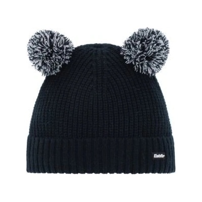 Eisbär PONTI POMPON KIDS dětská čepice černá