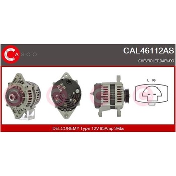 Generátor CASCO CAL46112AS