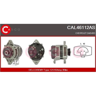 Generátor CASCO CAL46112AS