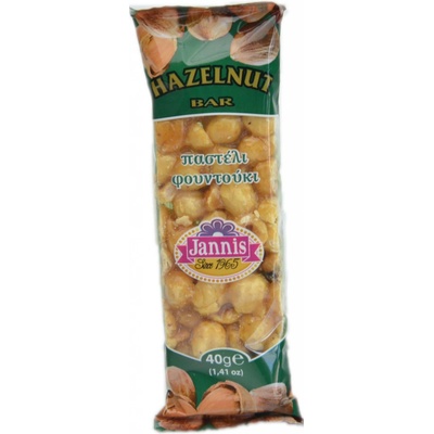 JANNIS Lískooříšková tyčinka 40g – Zboží Dáma