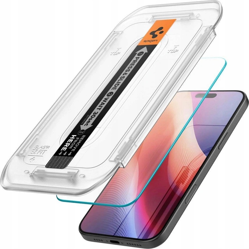 Spigen Glass tR EZ Fit 2 Pack transparency - iPhone 16 Pro Max AGL07907