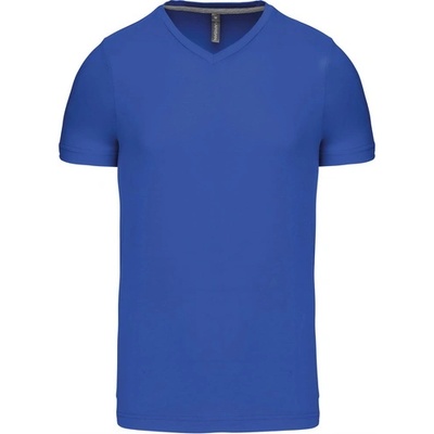Kariban v-neck k357 / Мъжка тениска с къс ръкав - светло кралско синьо s (20k35734801)