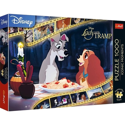 TREFL Premium Plus Iconic Moments Lady a Tramp 1000 dielov