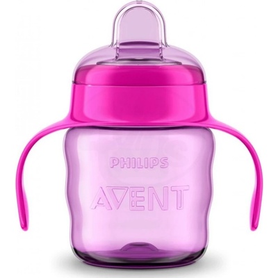 Avent Philips hrneček pro první doušky Classic 200ml růžový