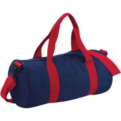 BagBase sportovní oválná přes rameno 20 l modrá námořní červená 50 x 25 x 25 cm BG140