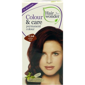 Hairwonder přírodní dlouhotrvající barva BIO červená Henna 5.64