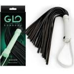  Флогър за напляскване, светещ в тъмното - GLO Bondage Flogger (NSTOYS0845)