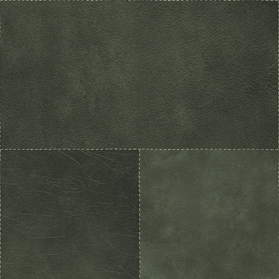 Origin 357239, Vliesová tapeta, vzor zelená prešívaná koža, 500 x 837 cm