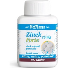 MedPharma Zinek 25 mg Forte 107 tablet