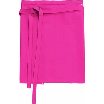 CG Workwear Gastro zástěra Roma odolná proti pomačkání červená magenta CGW123