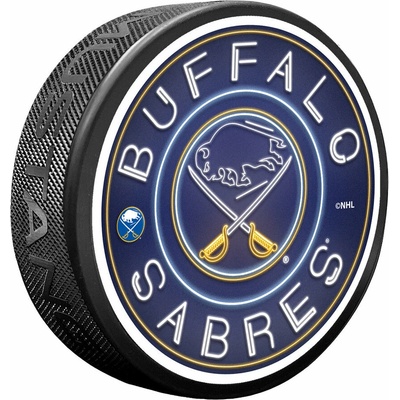 Mustang Puk Buffalo Sabres NHL Neon