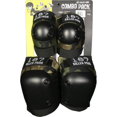 187 Killer Pads Combo Pack Knee & Elbow