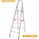 ROTOR Стълба алуминиева, 6 стъпала, 1.69 м, rotor kmh0106 (kmh0106)