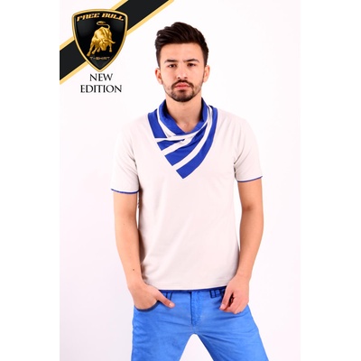 Madmext Мъжка Тениска Кремава 1009-16 (85272_Бяло)