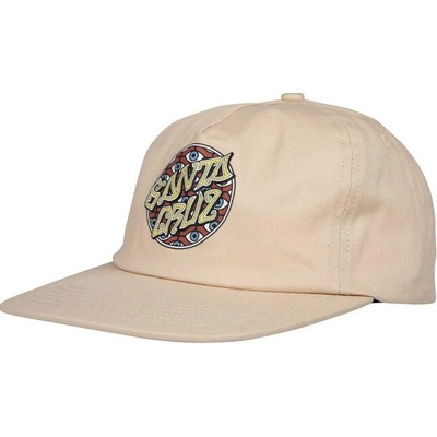 SANTA CRUZ Salba Eyes Dot Snapback Vanilla VANILLA