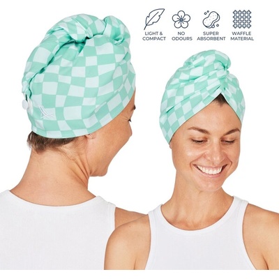 Dock & Bay: Тюрбан 63x26 см - Check Mate (нова опаковка) (5061011623218)