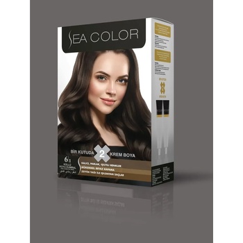 Image 1 of LILA Cosmetics Турска крем боя за коса Sea Color 6.1 Ash Dark Blonde