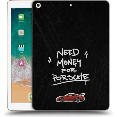 Picasee silikónový prehľadný obal pre Apple iPad 9.7 2017 5. gen Dark Racer