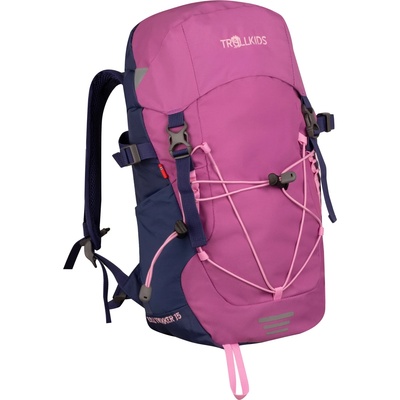 Trollkids Детска туристическа раница Trollkids Kid's Fjell Trekker 15 Walking backpack - Mallow Pink / Violet Blue / Wild Rose - размер One Size (502-8159-0211)