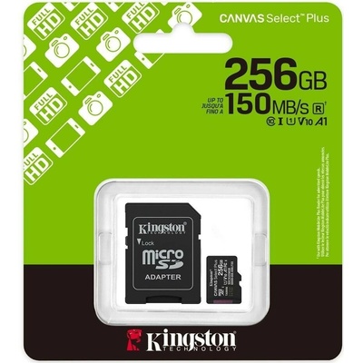 Kingston 256GB microSDXC Canvas Plus SDCS3/256GB – Zbozi.Blesk.cz