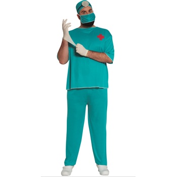 Image 1 of Fiestas Guirca Мъжки костюм - Хирург Размер - Възрастни: L