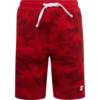 SAM 73 dětské šortky JEREM KS 503 ČERVENÁ