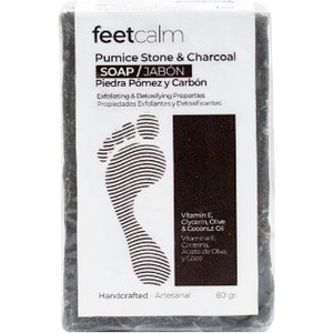 Feet Calm Pumice Stone & Charcoal Soap Сапун унисекс 80gr