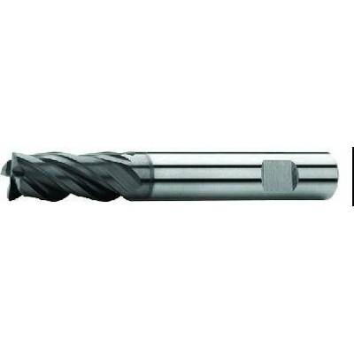 ZPS-FN Fréza válcová čelní 10x22x72, Z4,35°-38°, DIN 6527L, SK, AlTiN, N
