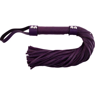 ostatní ROUGE Short leather flogger purple