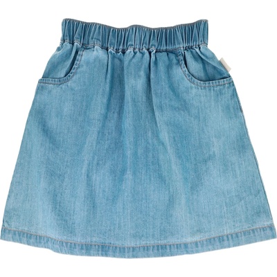 maximo Детска пола maximo Kids' Mini Girl's Denim-Look Skirt - Denim - размер 122/128 (713-0087-0112)