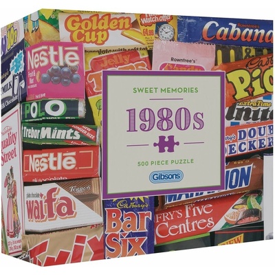 Gibsons Sladké vzpomínky na 80. léta 500 dílků