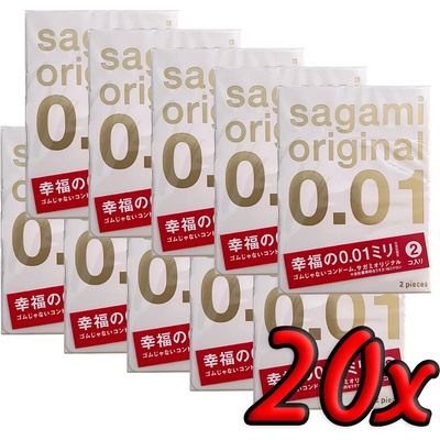 Sagami Original 0.01 20 pack