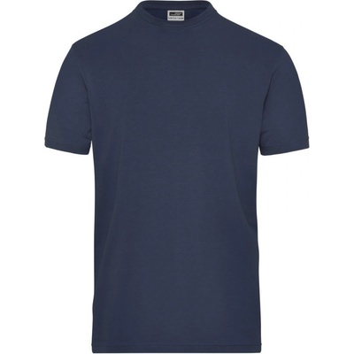 James & Nicholson tričko JN 1802 Solid elastické krátký rukáv pánské černá