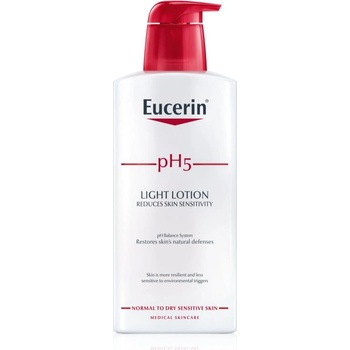 Eucerin pH5 лек лосион за тяло за суха и чувствителна кожа 400ml