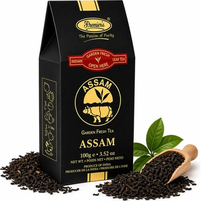 Premier's Černý čaj Assam Tea sypaný 100 g