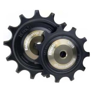 Enduro Bearings Ролки за заден дерайльор Enduro лагер JOCKEY DIRECTLINE - Shimano GRX - 11 SP - Графит