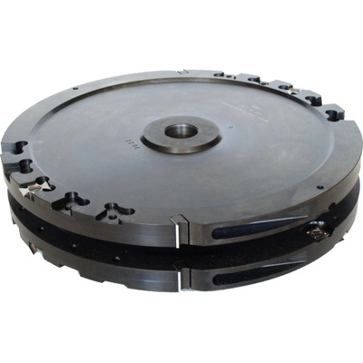 Sada čepovacích fréz VBD 320x24-60x30 2+2z s přiznanou spárou R3
