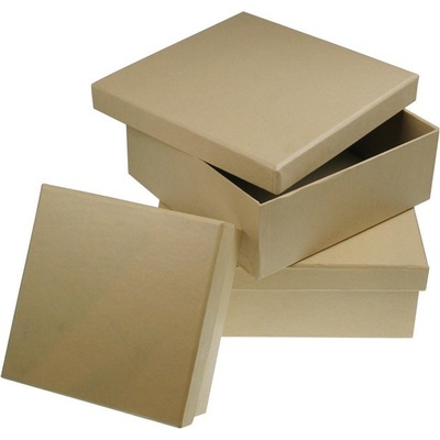 Meyco Kartónový štvorcový box 16 x 16 / v 6 cm