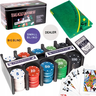 Malatec 23539 Texas Hold’em Poker set – Zboží Dáma