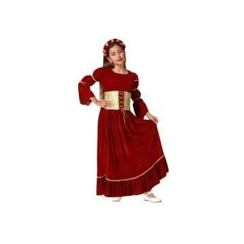 BigBuy Carnival Маскировъчен костюм за деца Средновековна царица Размер 3-4 години