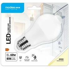 Modee 8,8W E27 PIR MSL-G4000K8,8WE27-PIR LED žiarovka s pohybovým senzorom