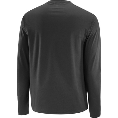 Salomon Trackline LS Tee Размер: L / Цвят: черен