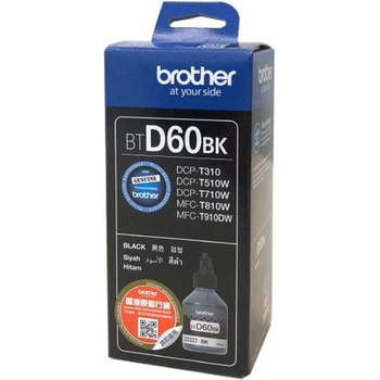 Brother Оригинално мастило за принтер Brother BT-D60, 6500 страници/5%, Black (3015100130)