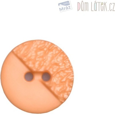 Gombík tmavý béžový