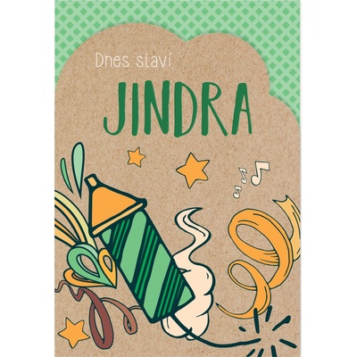Albi Přání k svátku - Jindra