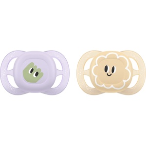 Philips Залъгалки Philips Avent Ultra Start - 0-2 м, с кутийка, 2 броя, очички, за момиче, new (SCF075/13) - ozone