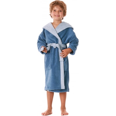 Vestis dětský župan Tampa duo 9159 5456 denim